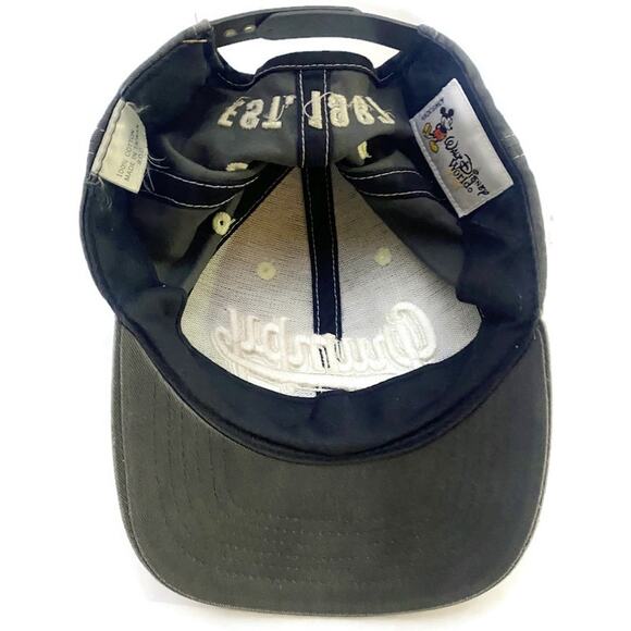 Walt Disney World Grumpy Est 1937 Ball Cap Gray & White Adjustable - Picture 7 of 8